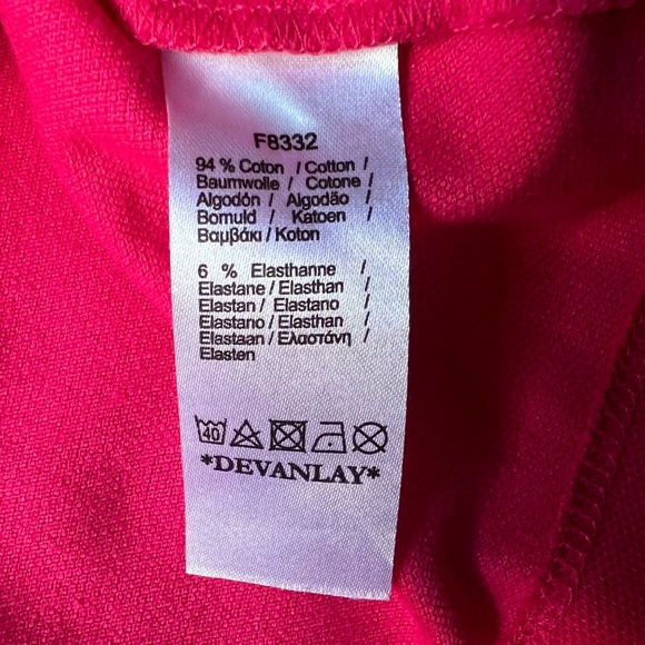 LACOSTE Woman's Slim Fit Stretch Mini Pique *EUC - Picture 4 of 5